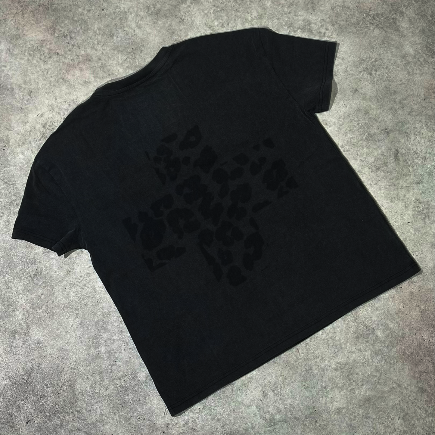Washed Black Cheetah T-Shirt